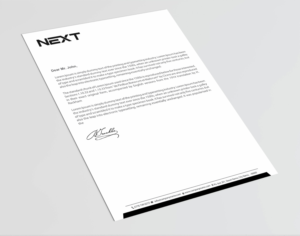 Letterhead Design by Infinitive Technology for this project | Design: #21141046