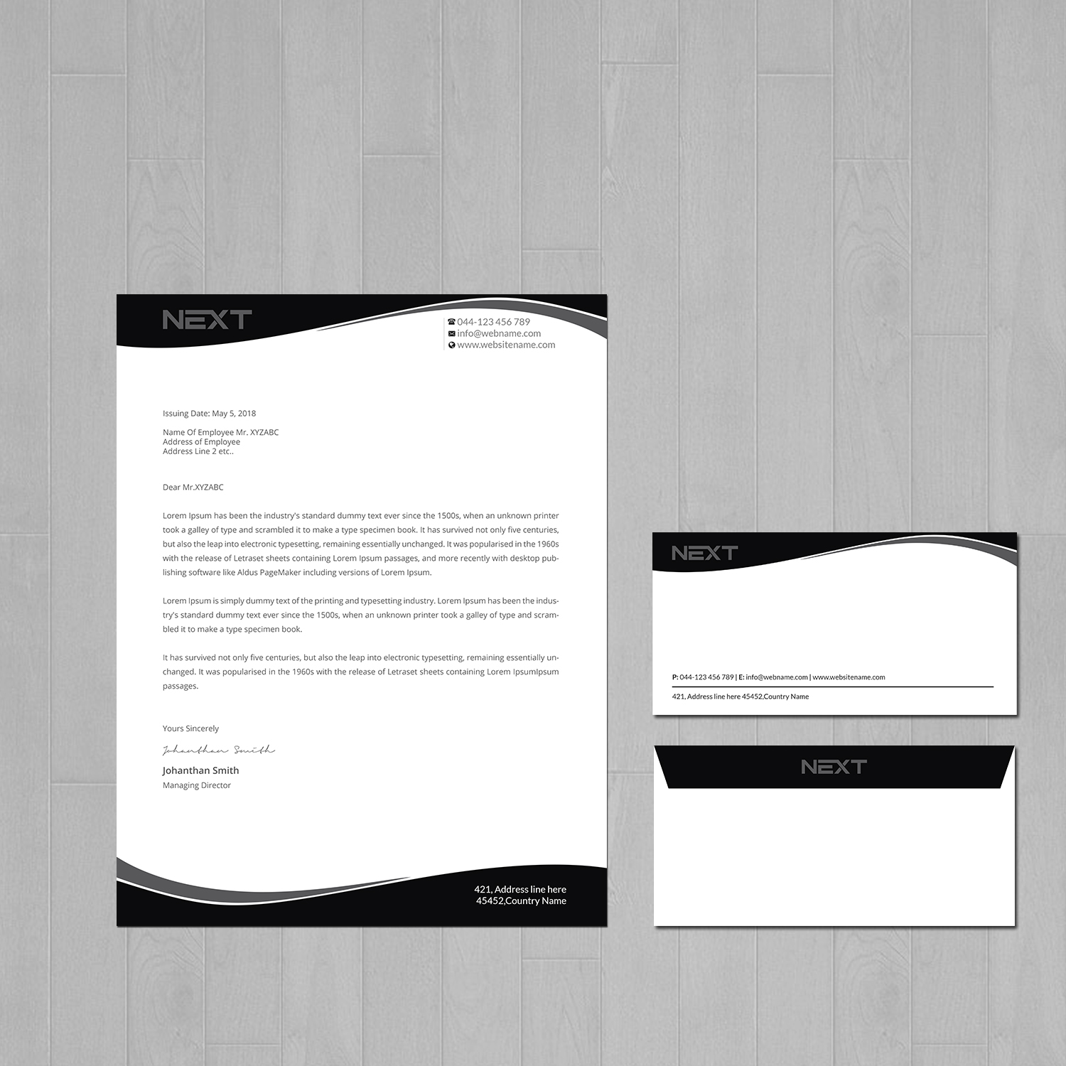 Diseño de Membrete por Creations Box 2015 para este proyecto | Diseño #21100340