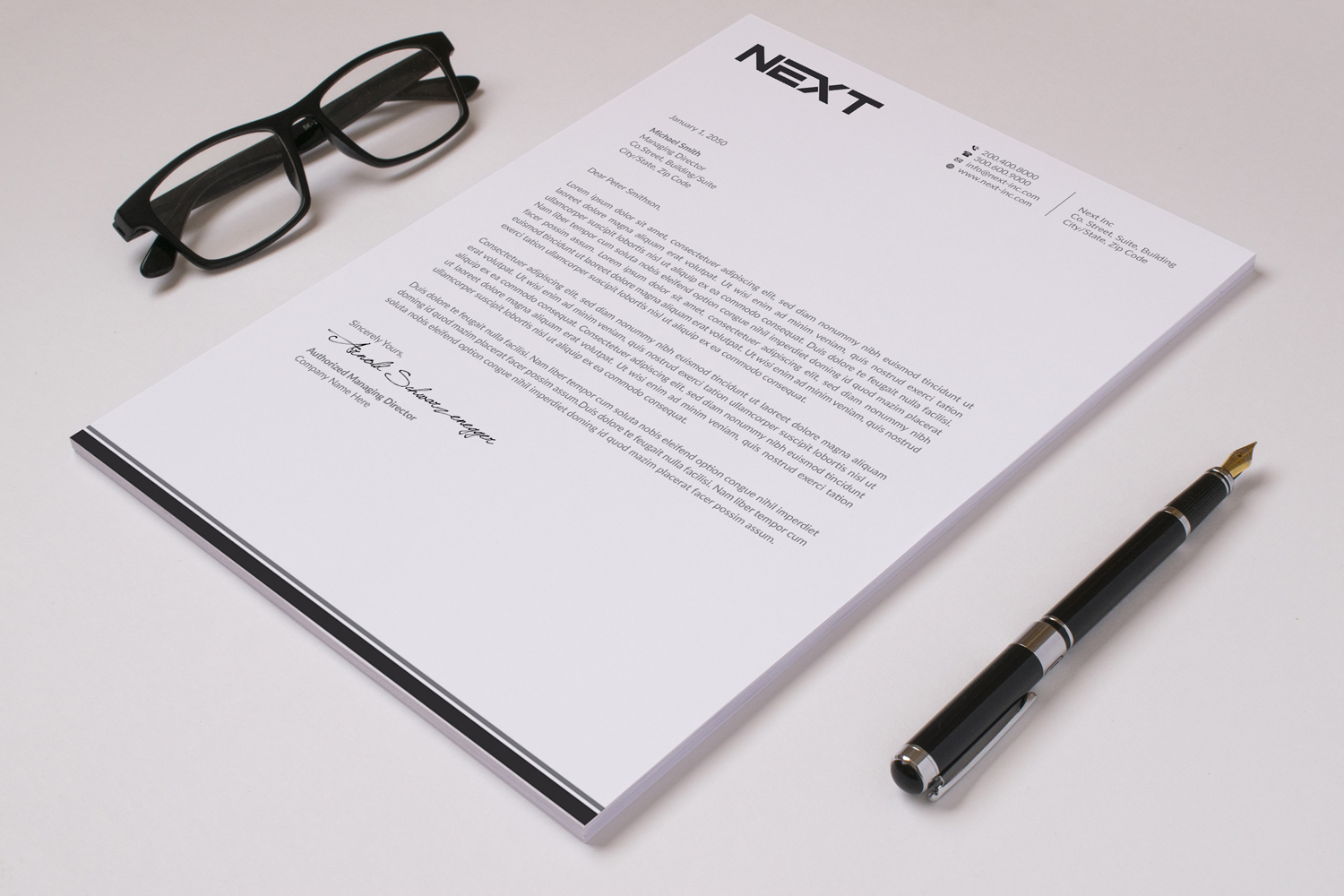 Letterhead Design by OxonoArt for this project | Design #21093085