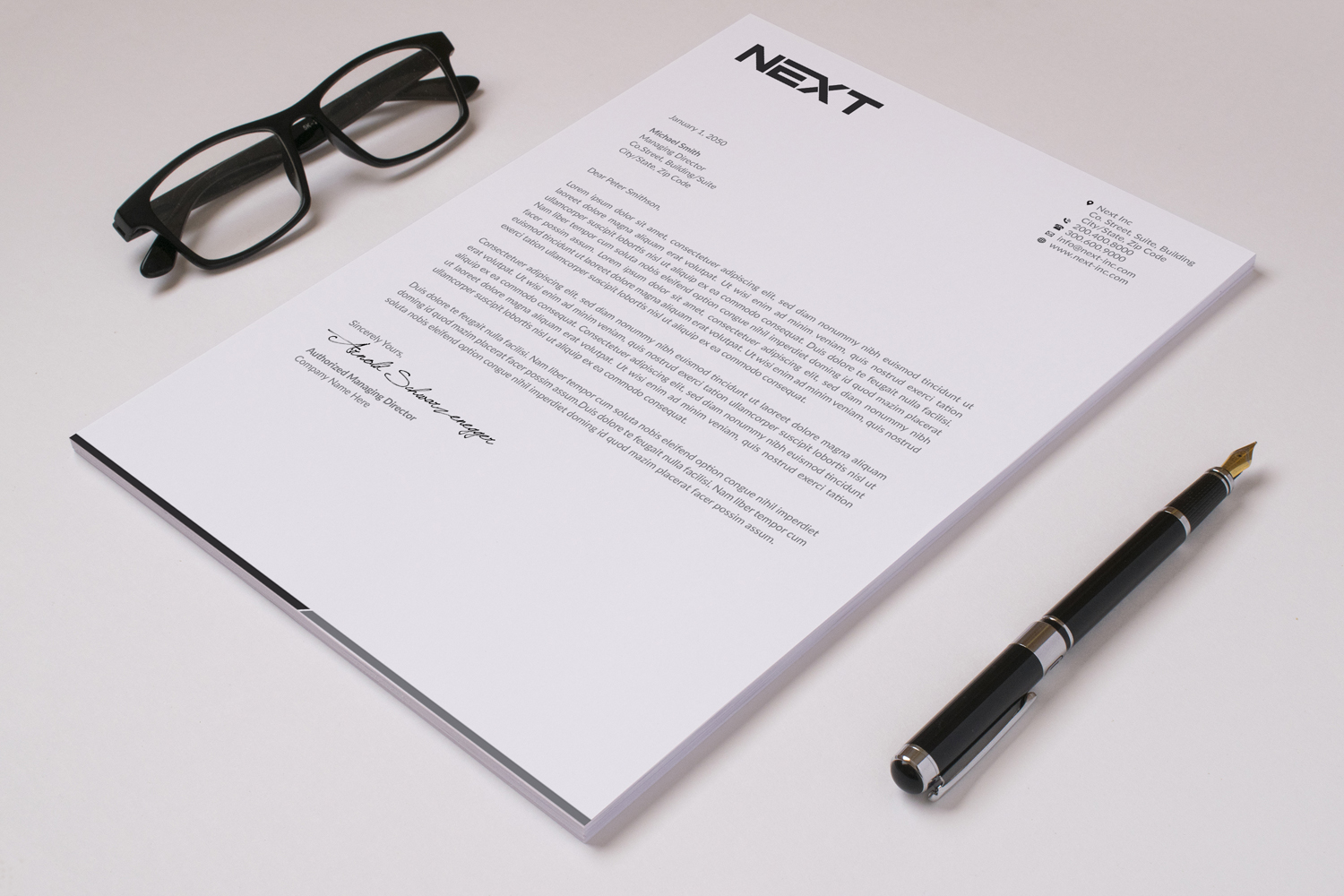 Letterhead Design by OxonoArt for this project | Design #21093086