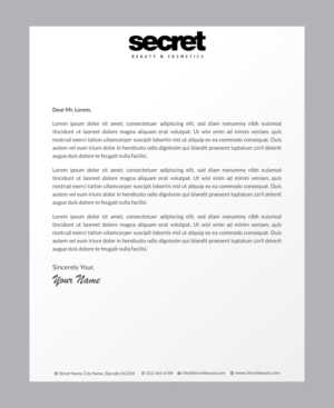 Letterhead Design by Infinitive Technology for this project | Design: #21092281