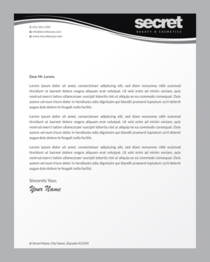Letterhead Design by Infinitive Technology for this project | Design: #21092286