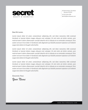 Letterhead Design by Infinitive Technology for this project | Design: #21092290