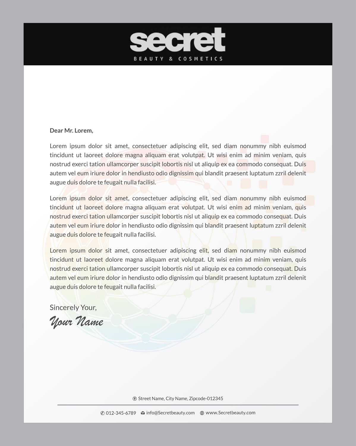 Briefkopf-Design von Infinitive Technology für dieses Projekt | Design #21092291