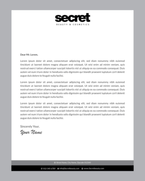 Letterhead Design by Infinitive Technology for this project | Design: #21092293