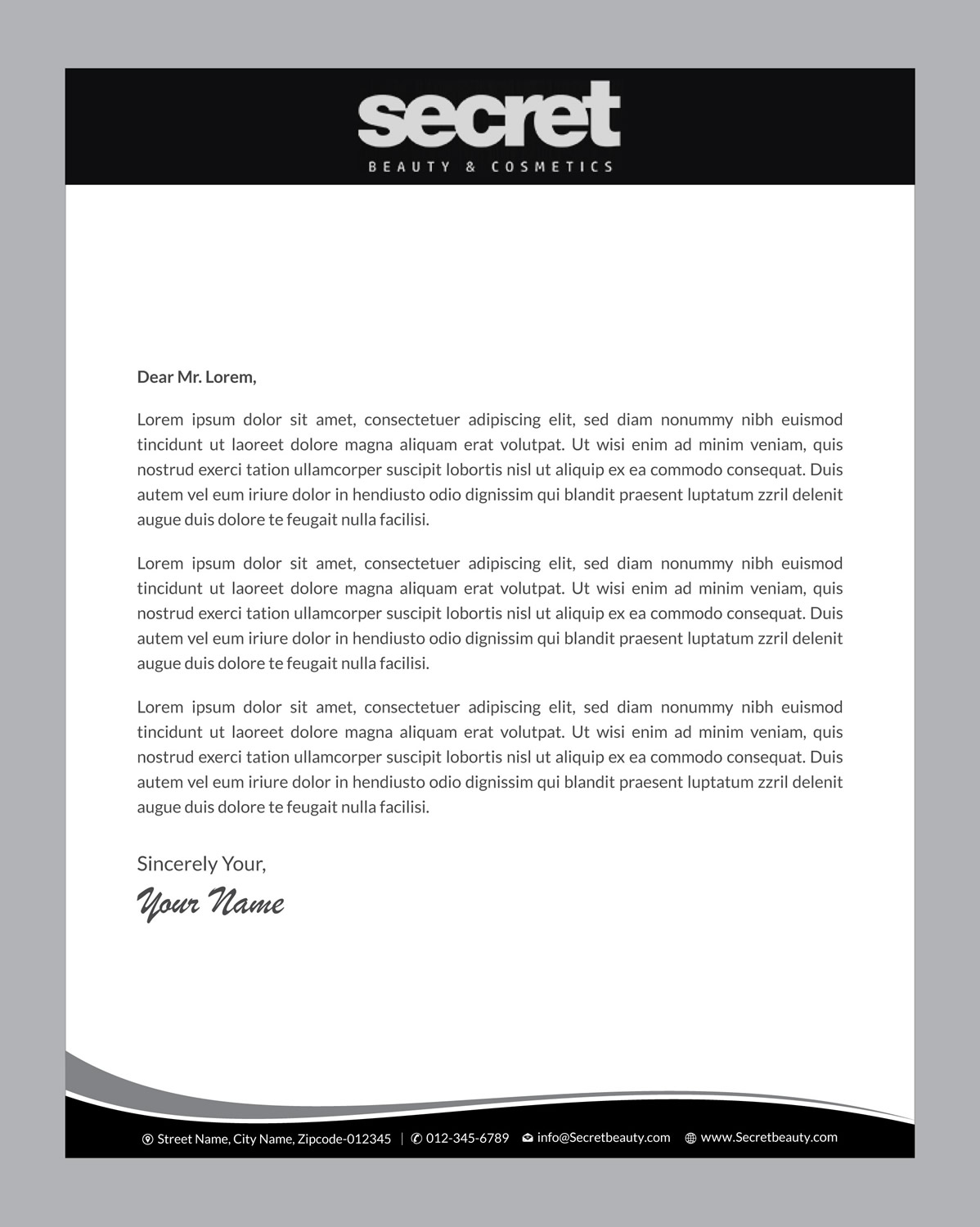 Briefkopf-Design von Infinitive Technology für dieses Projekt | Design #21092294