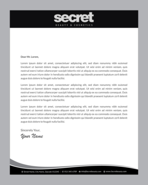 Letterhead Design by Infinitive Technology for this project | Design: #21092294