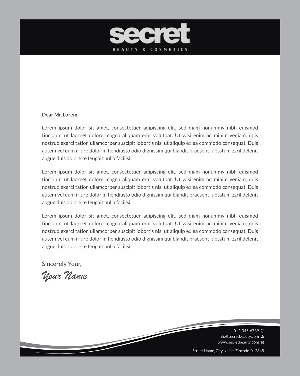 Briefkopf-Design von Infinitive Technology für dieses Projekt | Design #21092299