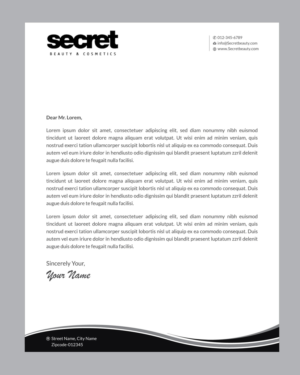 Letterhead Design by Infinitive Technology for this project | Design: #21092301