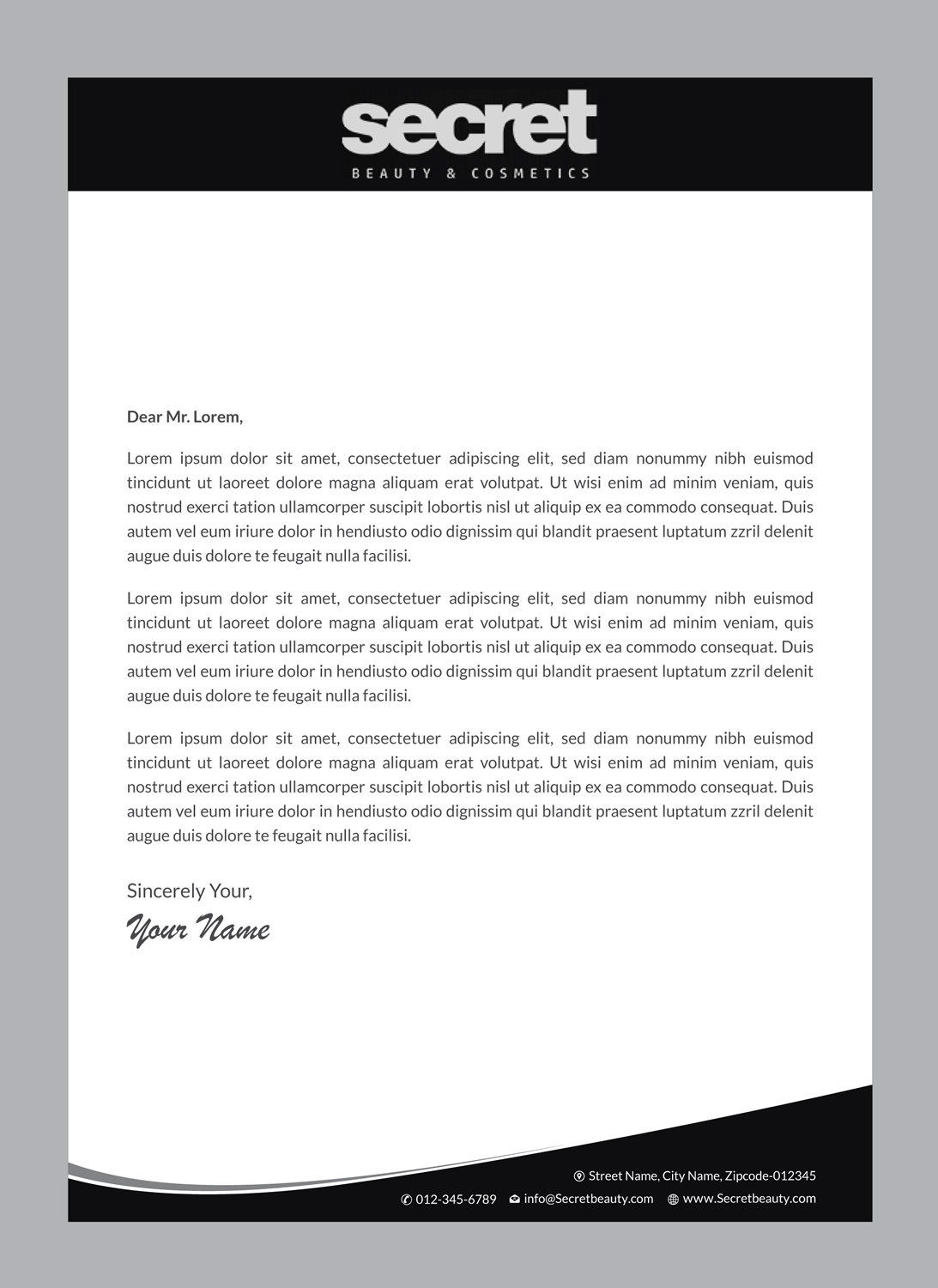 Briefkopf-Design von Infinitive Technology für dieses Projekt | Design #21092303