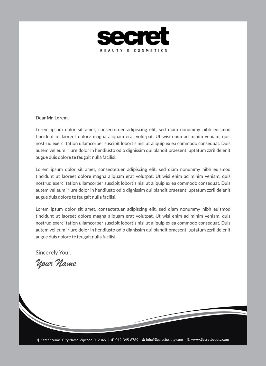 Briefkopf-Design von Infinitive Technology für dieses Projekt | Design #21092306