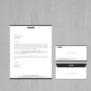 Letterhead Design by Creations Box 2015 for this project | Design: #21100334