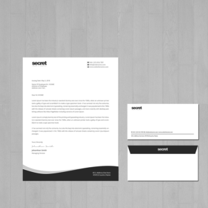 Letterhead Design by Creations Box 2015 for this project | Design: #21100335