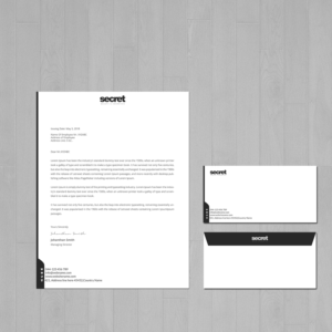 Letterhead Design by Creations Box 2015 for this project | Design: #21100336