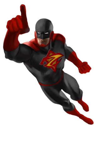ZAP!  Superhero & Defender of the City | Diseño de Personaje por Pudja Pratama Sakti