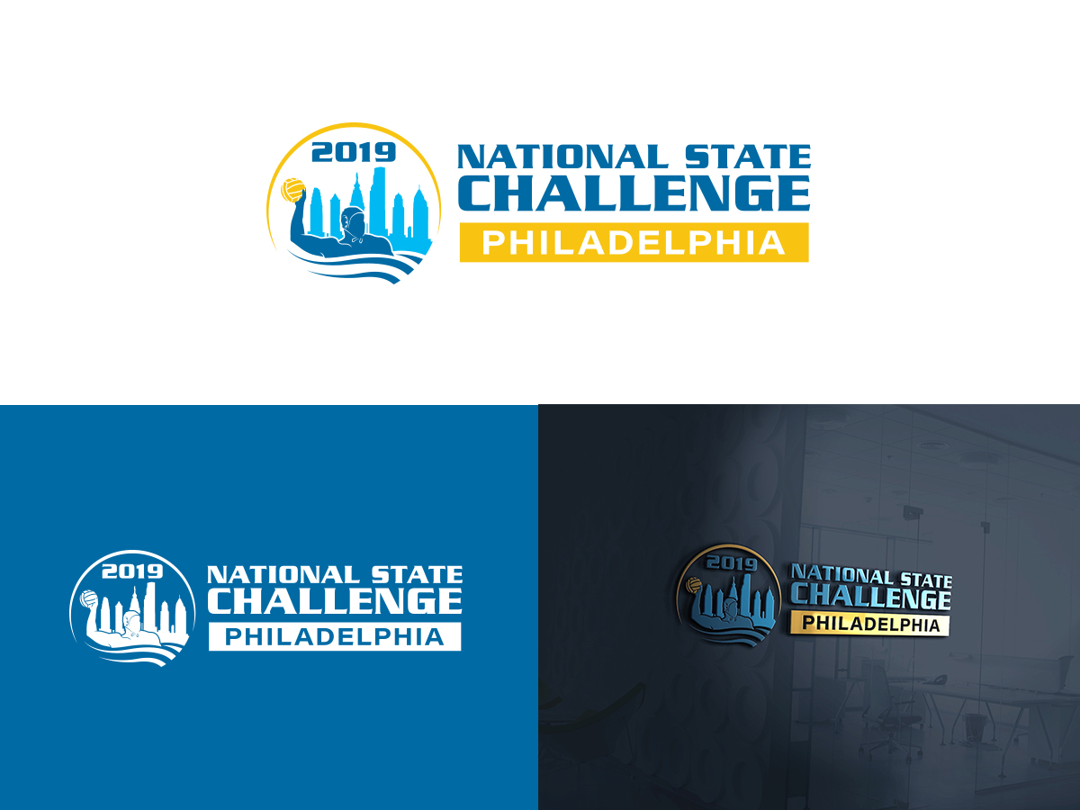 Logo Design by Slant Line Media for collegiate water polo association | Design #21124083