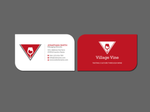 Business Card Design by Creations Box 2015 for Village Vine | Design: #21093923