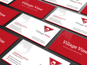 Business Card Design by Creations Box 2015 for Village Vine | Design: #21094290