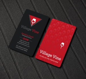 Business Card Design by Creations Box 2015 for Village Vine | Design: #21094299