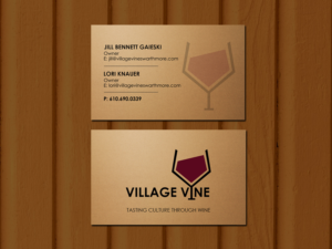 Business Card Design by Creations Box 2015 for Village Vine | Design: #21127612