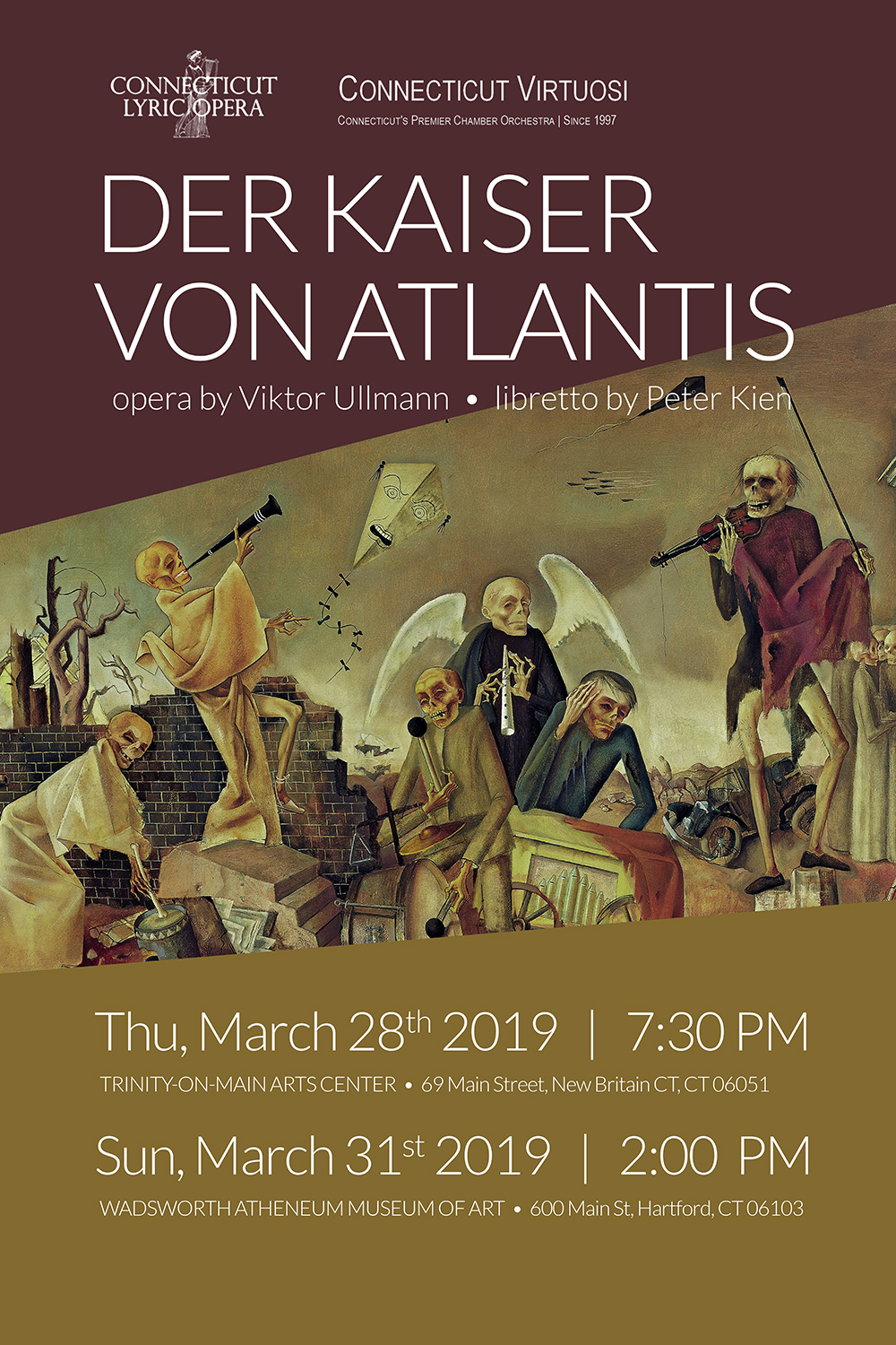 Poster-Design von Valtti Design für Connecticut Virtuosi Chamber Orchestra, Inc.  | Design #21124143