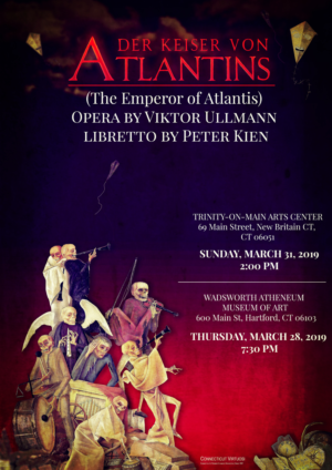 Kaiser von atlantis - Opera poster | Poster Design by Marta van Eck