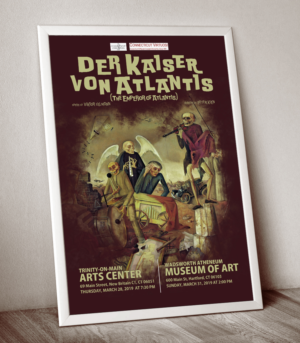 Kaiser von atlantis - Opera poster | Poster Design by Fine Graphics House