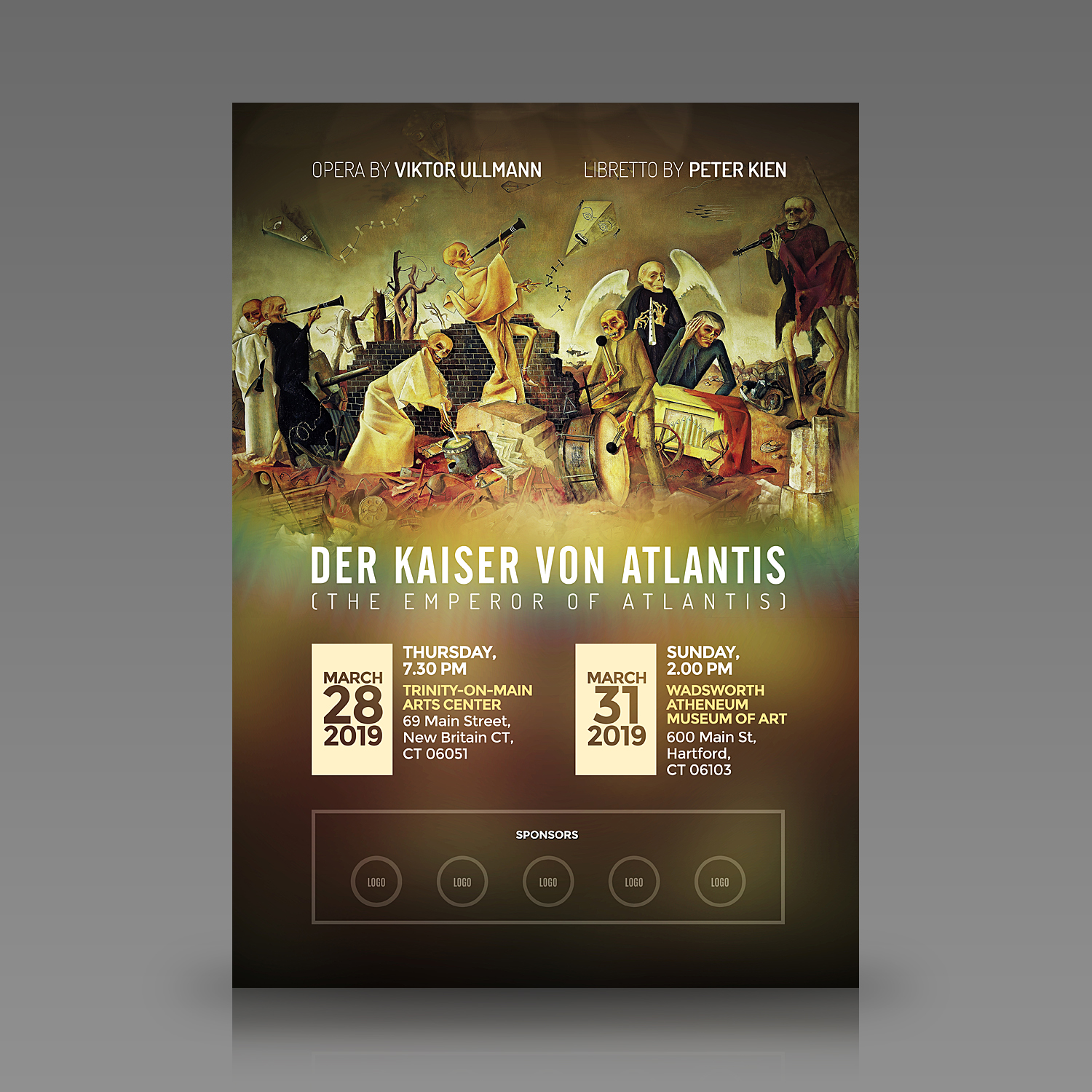 Poster Design by Spline Std for Connecticut Virtuosi Chamber Orchestra, Inc.  | Design #21138292
