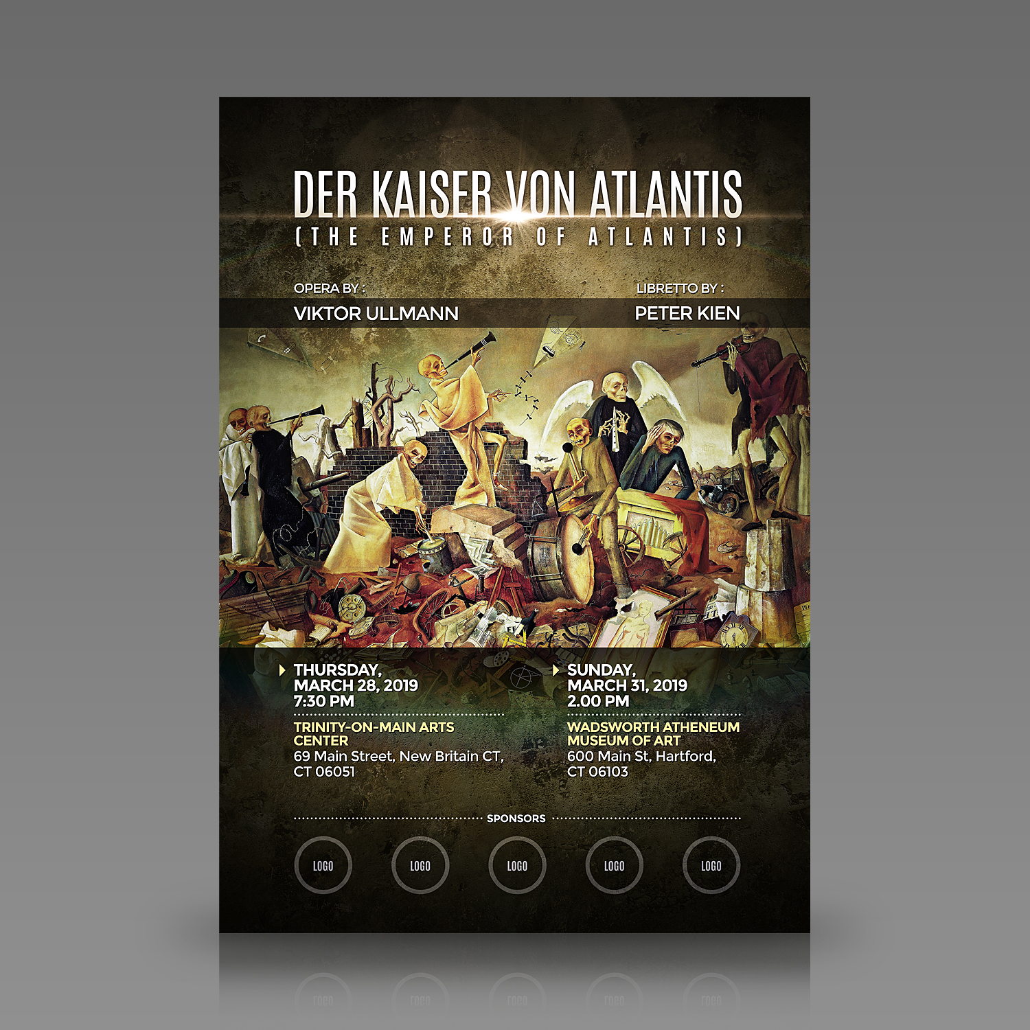 Poster Design by Spline Std for Connecticut Virtuosi Chamber Orchestra, Inc.  | Design #21138294