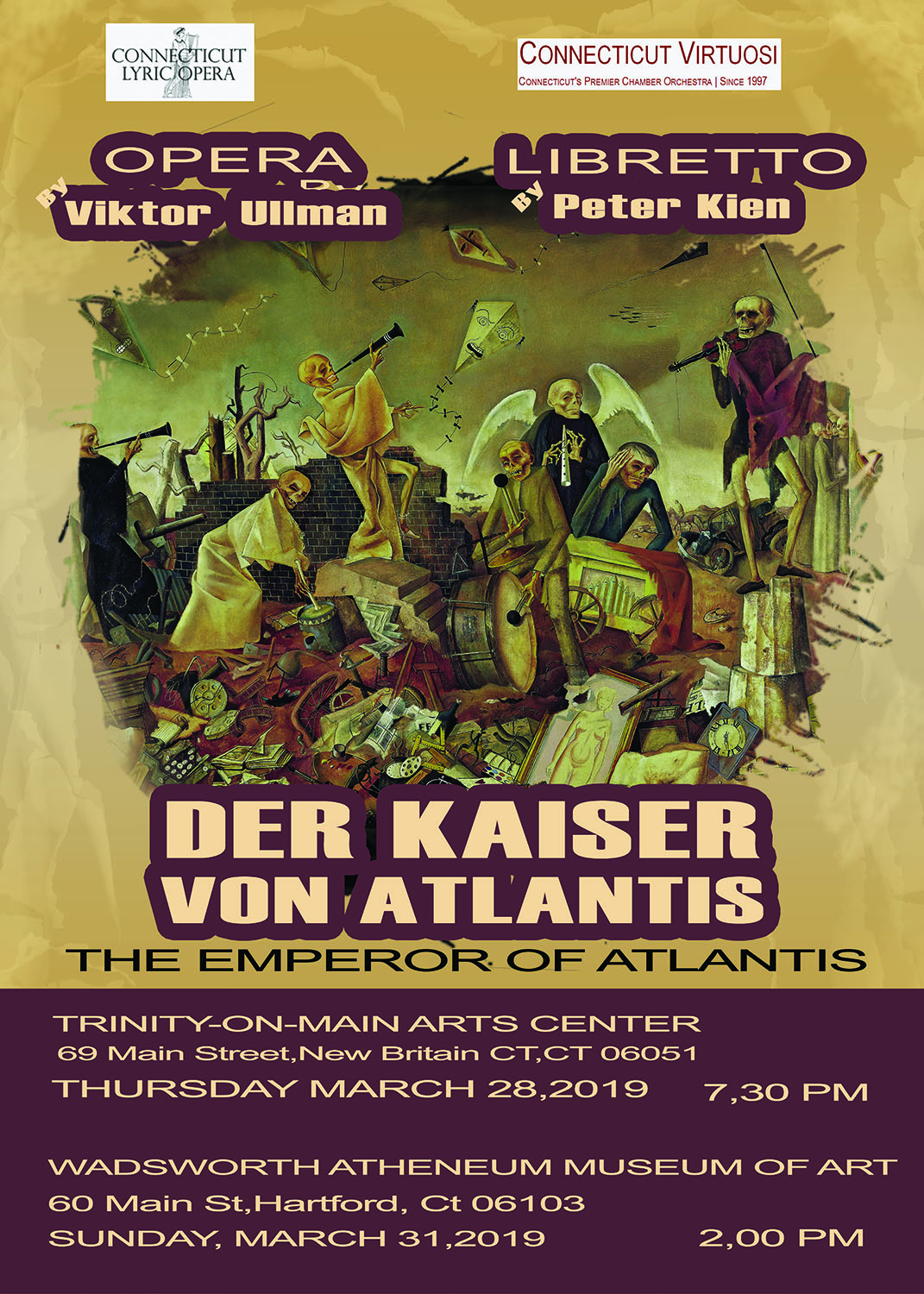 Poster Design by issevin for Connecticut Virtuosi Chamber Orchestra, Inc.  | Design #21105553