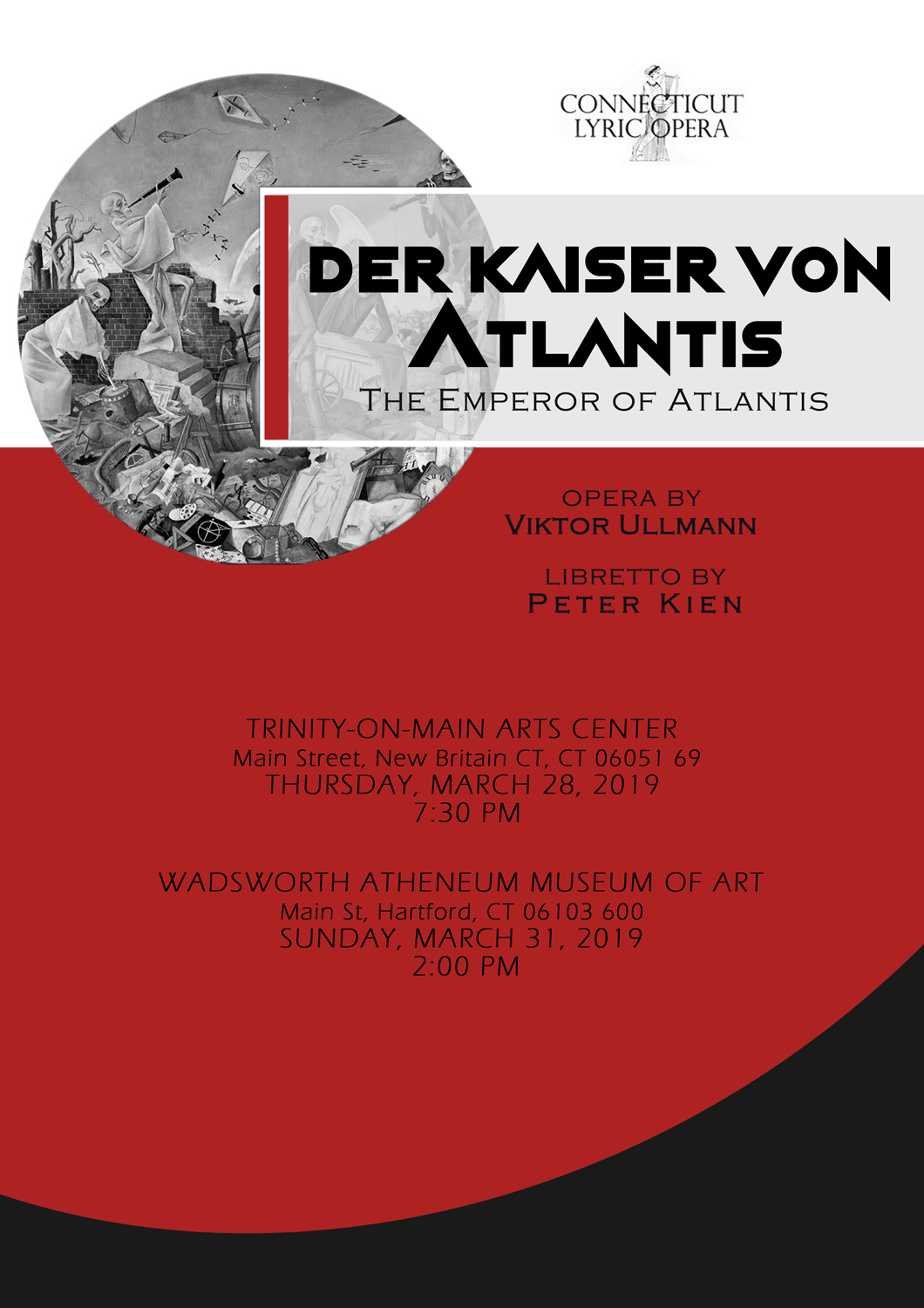 Poster Design by Olexa Ali for Connecticut Virtuosi Chamber Orchestra, Inc.  | Design #21119978