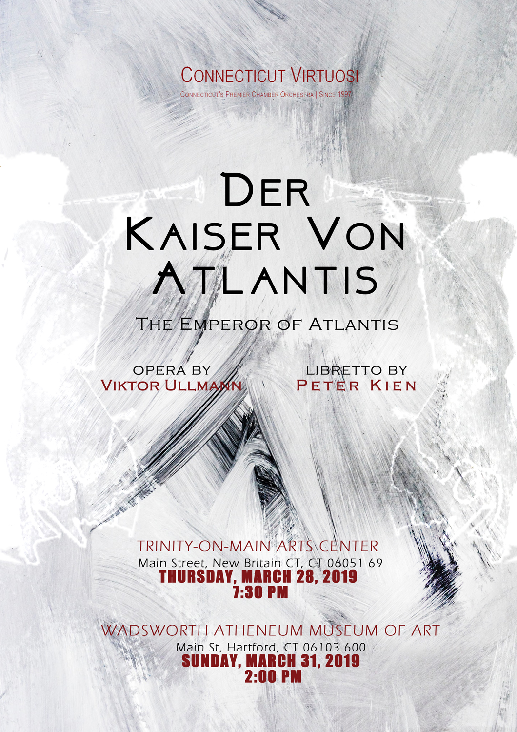 Poster Design by Olexa Ali for Connecticut Virtuosi Chamber Orchestra, Inc.  | Design #21129503