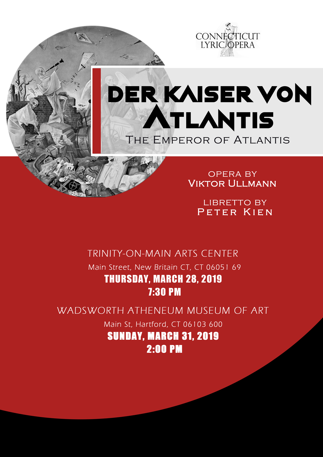 Poster Design by Olexa Ali for Connecticut Virtuosi Chamber Orchestra, Inc.  | Design #21129785
