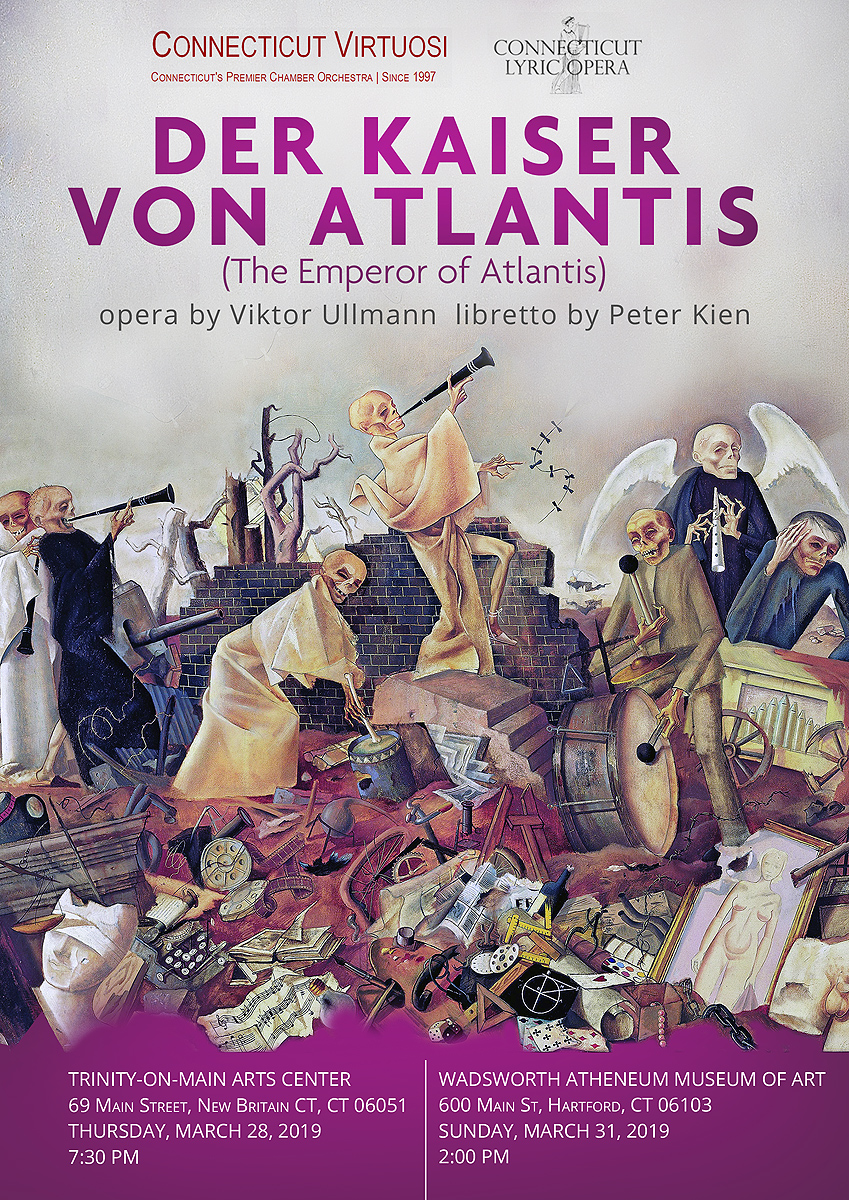 Poster Design by Tatlin for Connecticut Virtuosi Chamber Orchestra, Inc.  | Design #21094945
