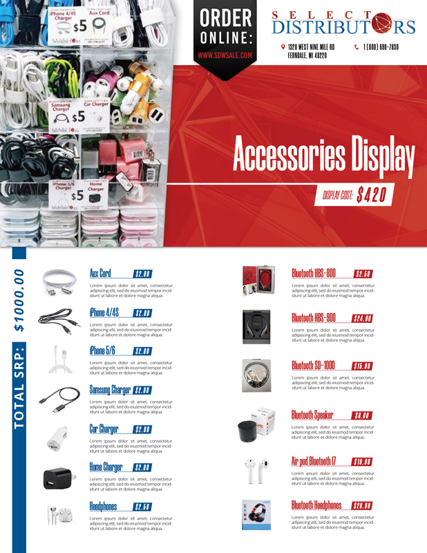 Catalogue Design by aniep for Select Distributors, LLC | Design #21120758