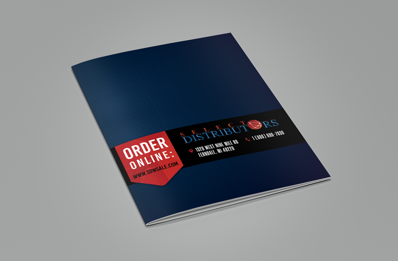 Catalogue Design by aniep for Select Distributors, LLC | Design #21351351