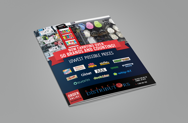 Catalogue Design by aniep for Select Distributors, LLC | Design #21362740