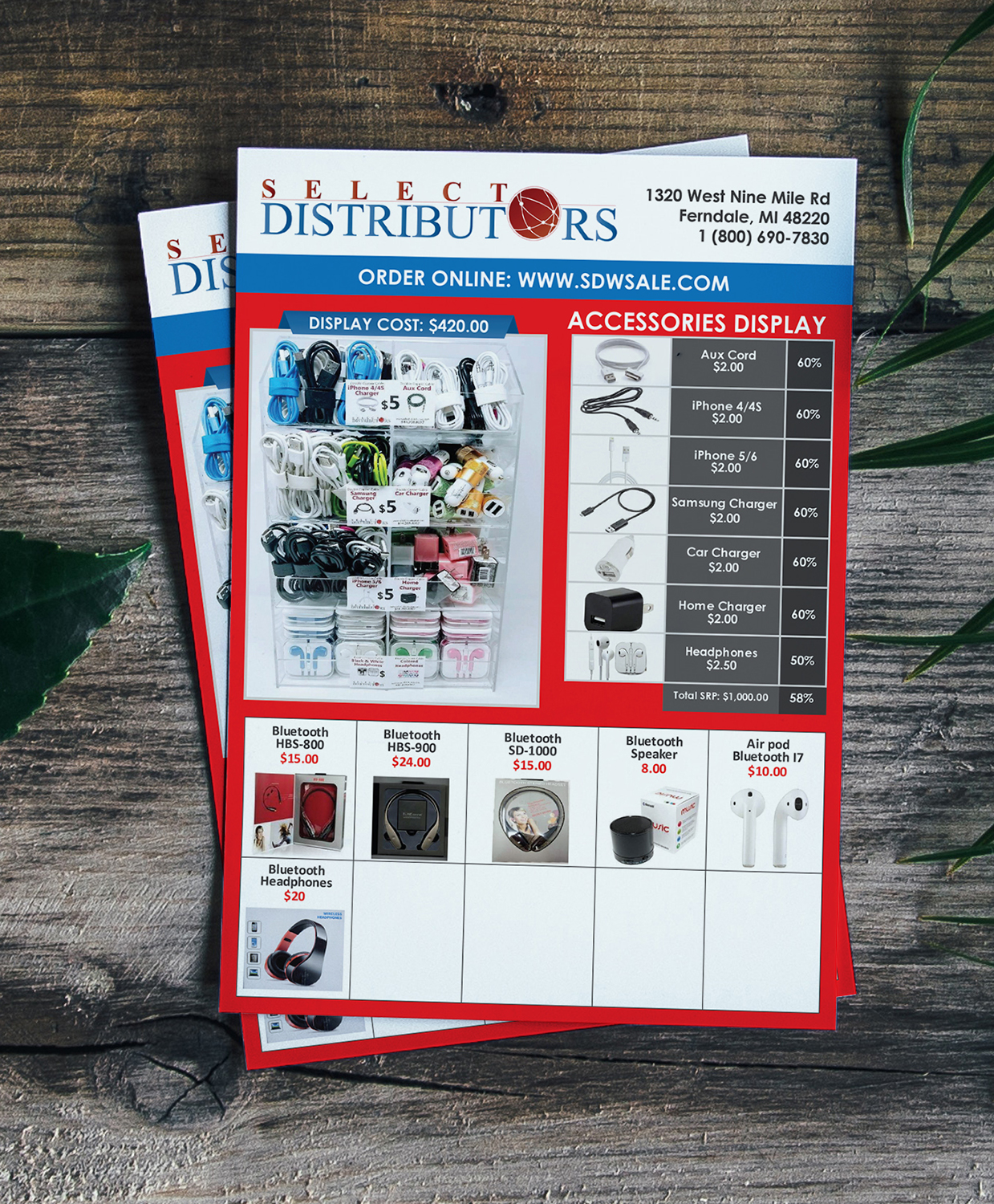 Catalogue Design by Deziners Zone for Select Distributors, LLC | Design #21117464