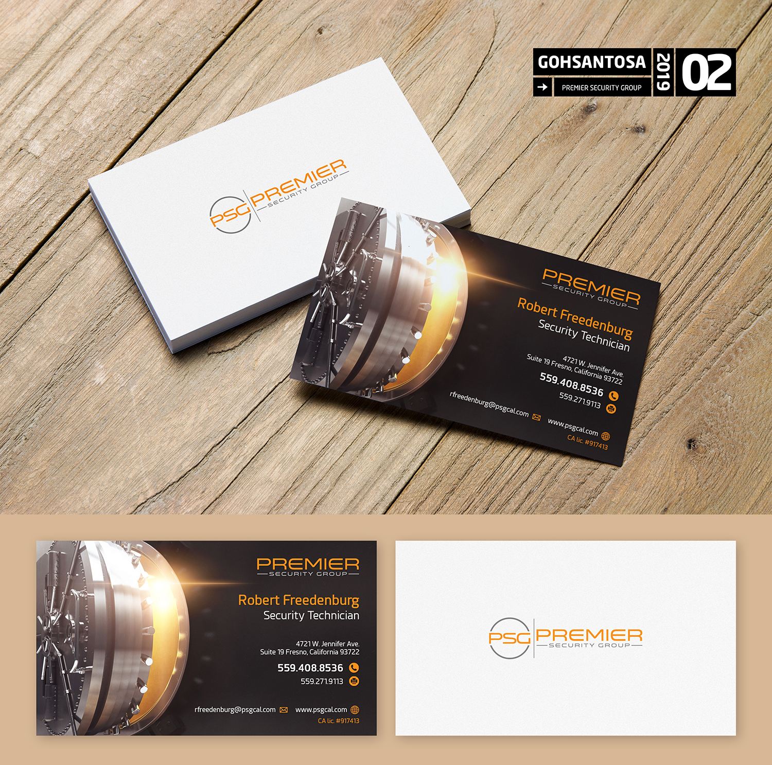 Business Card Design by Gohsantosa for this project | Design #21114334