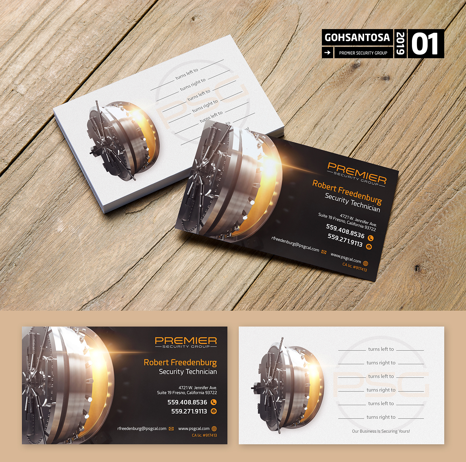 Business Card Design by Gohsantosa for this project | Design #21114335