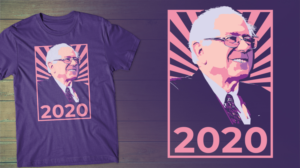Bernie Sanders for President in 2020 | T-Shirt-Design von db1404