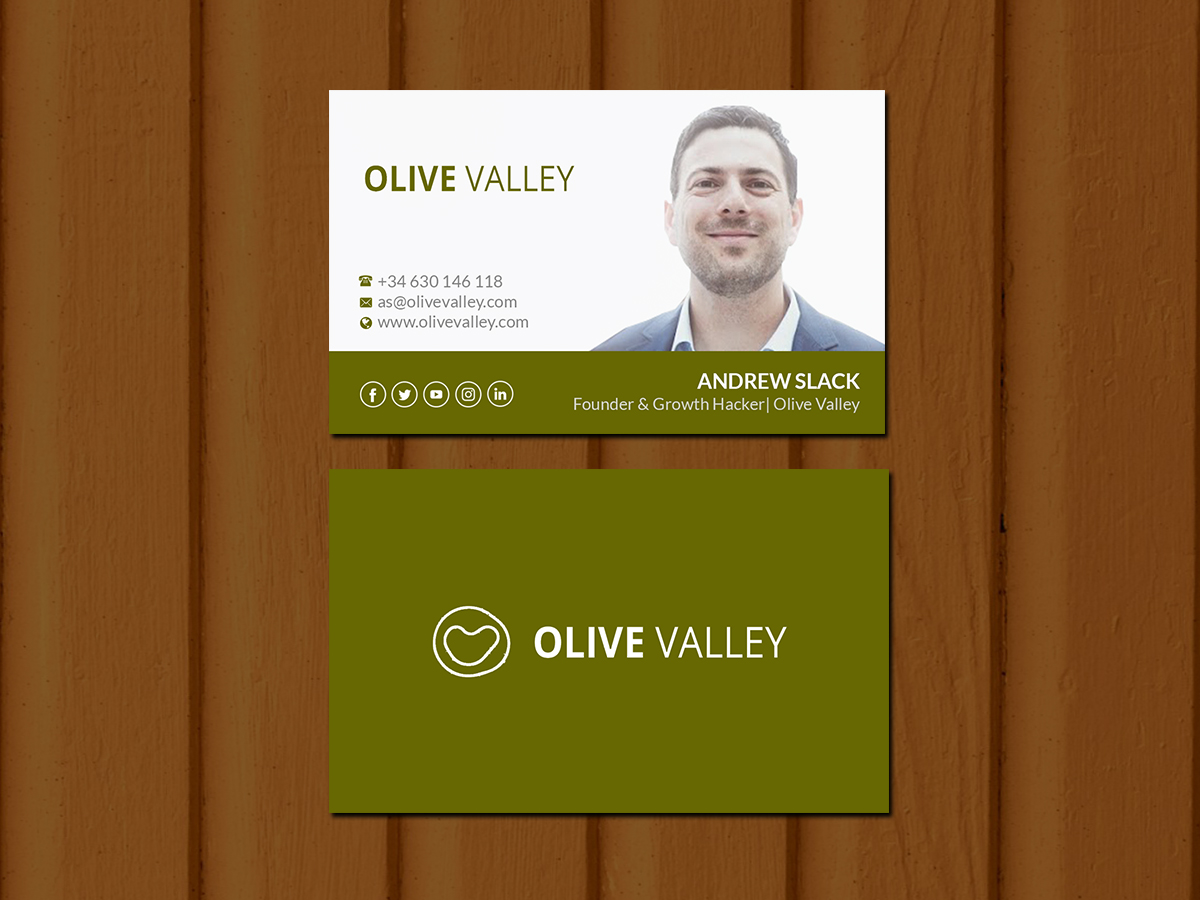 Business Card Design by Creations Box 2015 for SlackVC | Design #21109884