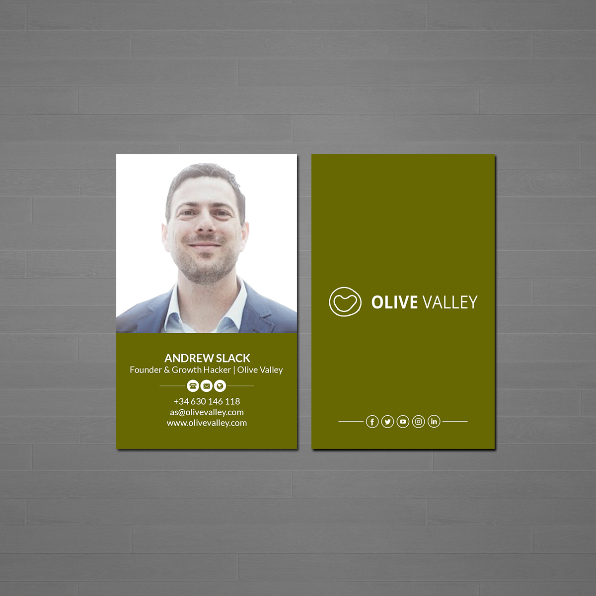 Diseño de Tarjeta de Presentación por Creations Box 2015 para SlackVC | Diseño #21117391