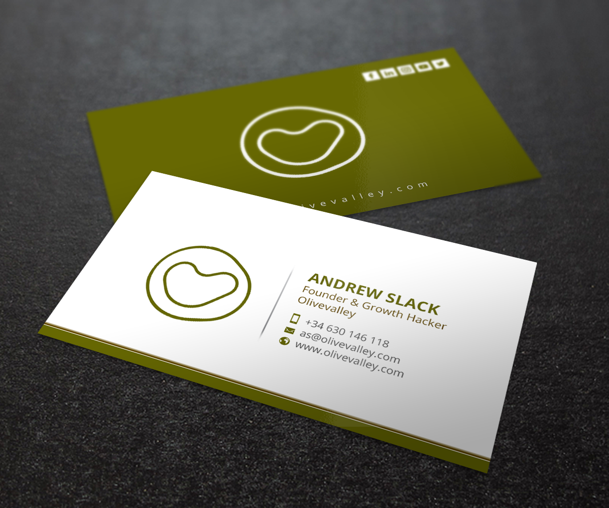 Business Card Design by Brand aid for SlackVC | Design #21115358