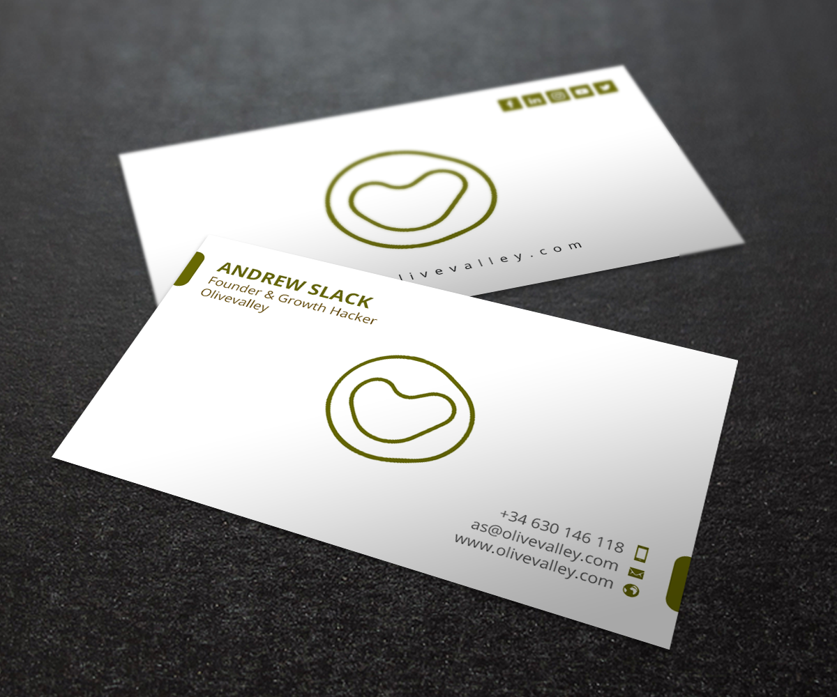 Business Card Design by Brand aid for SlackVC | Design #21115367