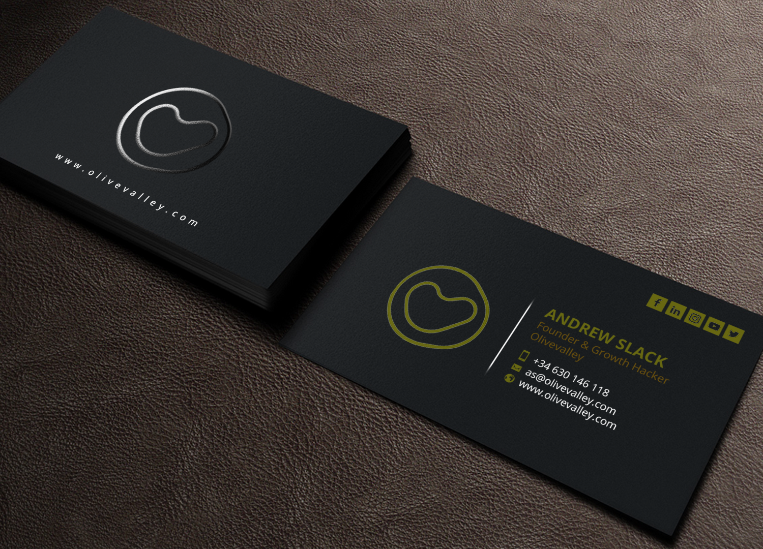 Business Card Design by Brand aid for SlackVC | Design #21115371