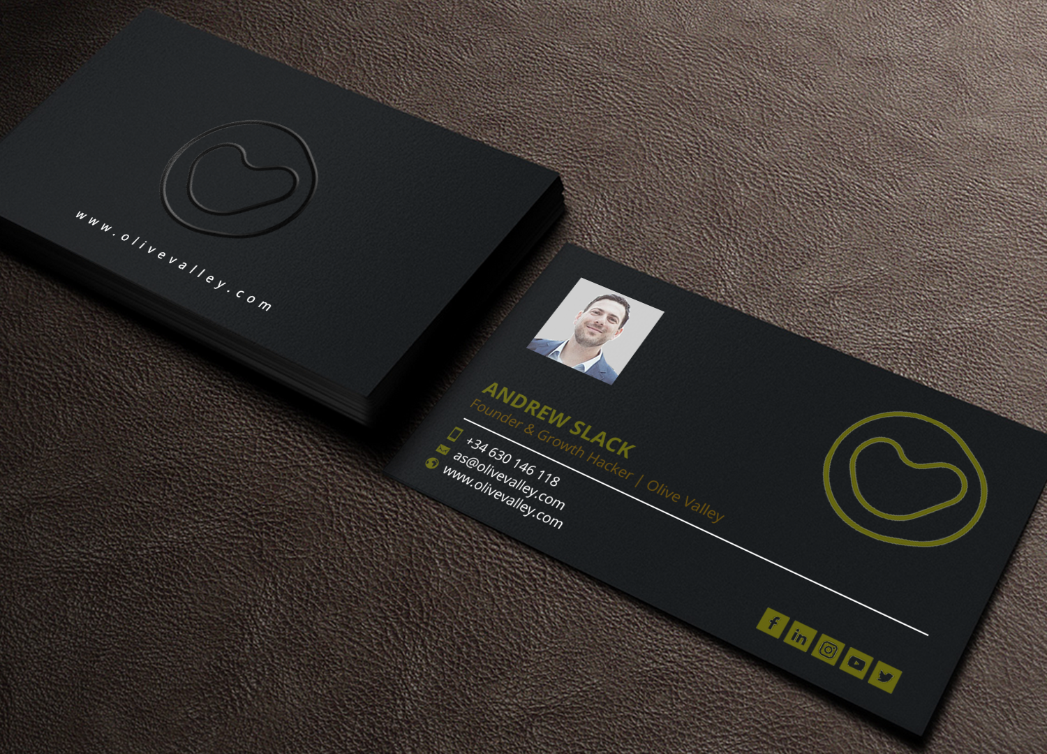 Business Card Design by Brand aid for SlackVC | Design #21115372