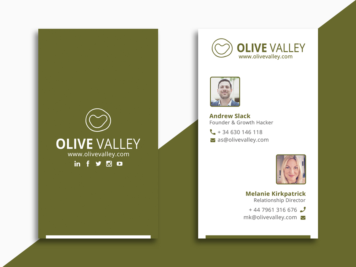 Business Card Design by Moumita_ for SlackVC | Design #21132649