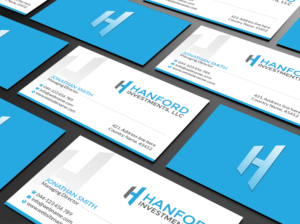 Visitenkarten-Design von Creations Box 2015 für Hanford Investments, LLC | Design: #21120090