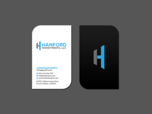 Visitenkarten-Design von Creations Box 2015 für Hanford Investments, LLC | Design: #21121199